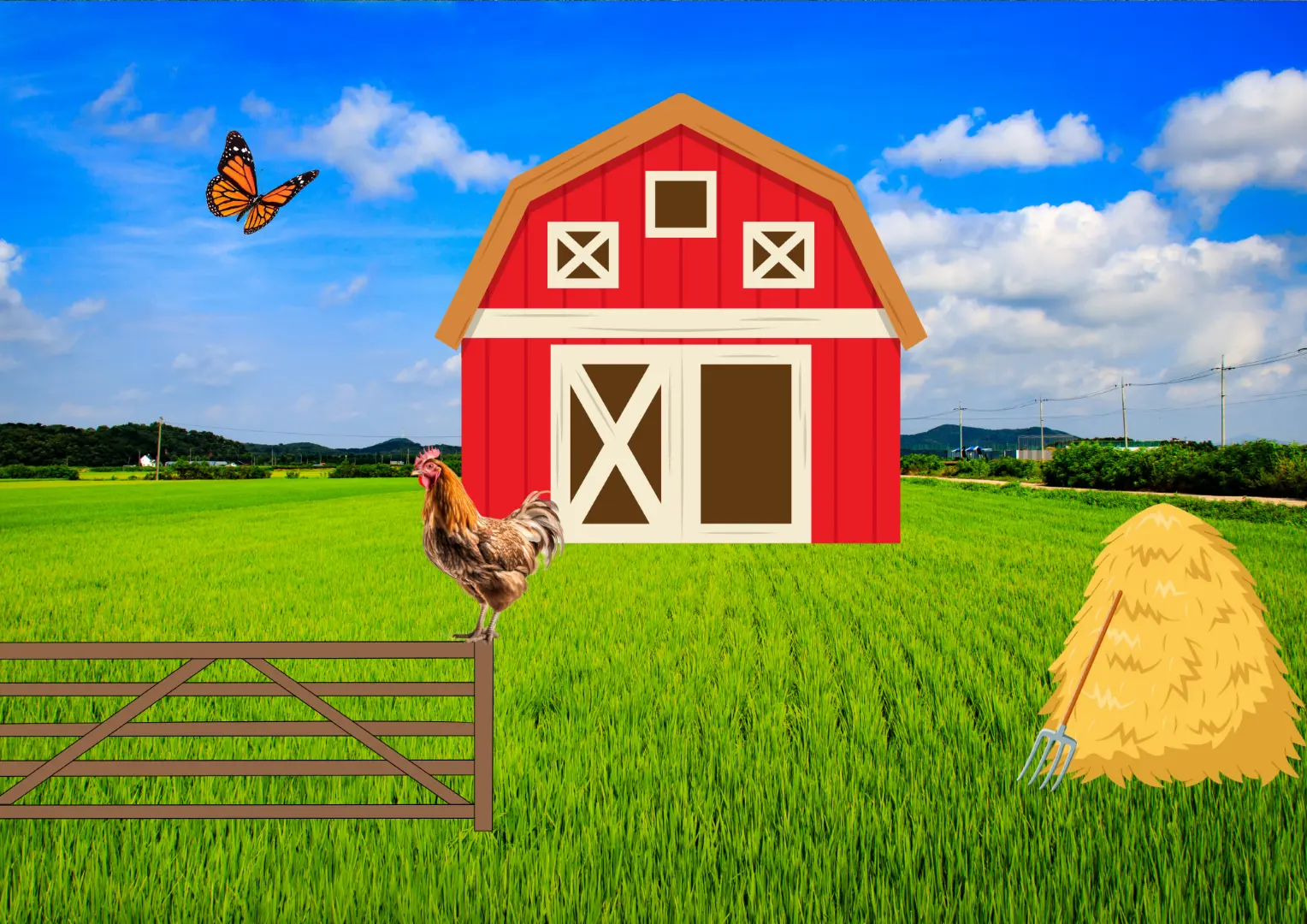 Eggciting Easter Fun: Occupational Therapy And Speech Pathology Activities For All Abilities: Part 1 9 Activity easter scene at a farm