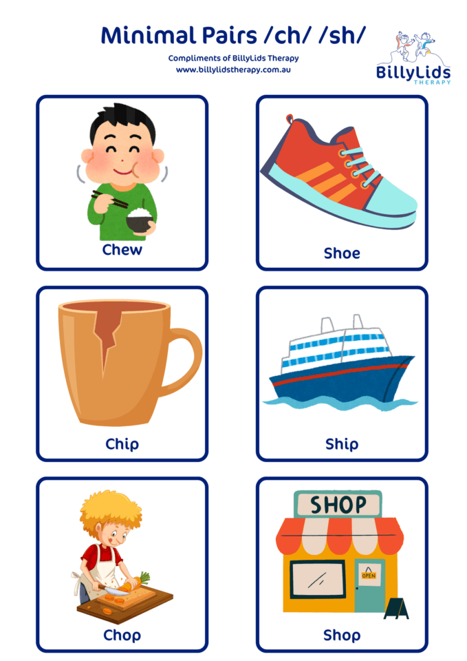 Minimal Pairs - a Parent’s Guide 17 ch - sh minimal pair download