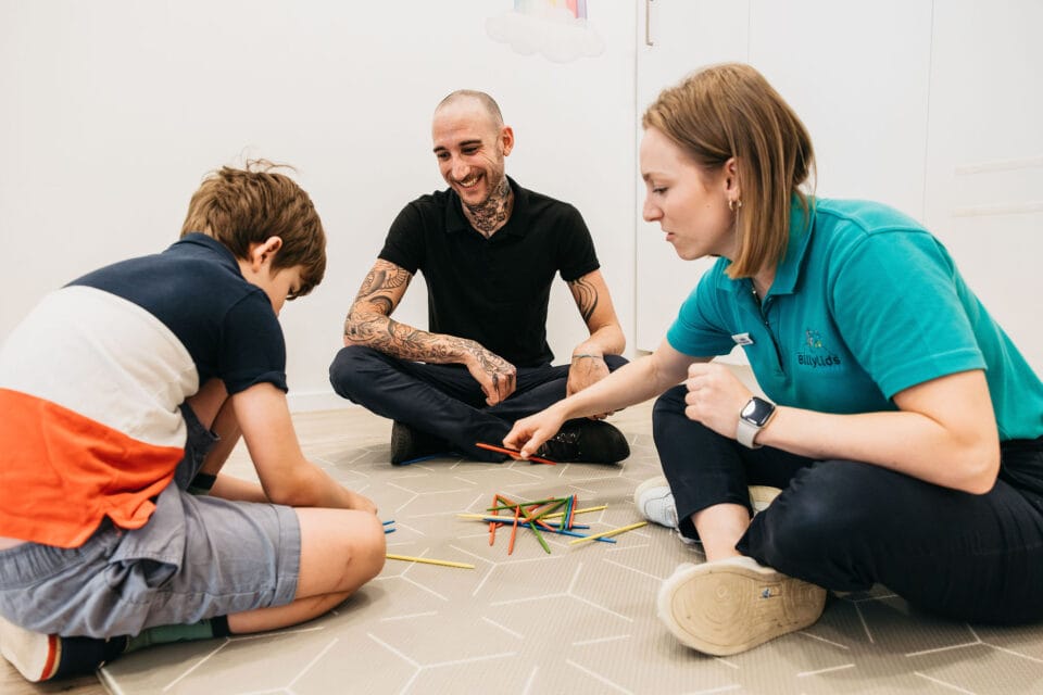 Play Matters: Occupational Therapy Insights 2 playing pick up sticks