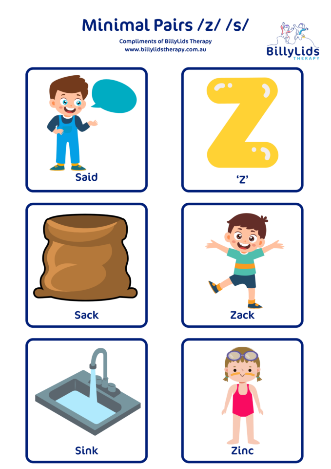 Minimal Pairs - a Parent’s Guide 30 z s Minimal Pair download